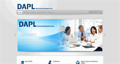 Desktop Screenshot of dapl.ca